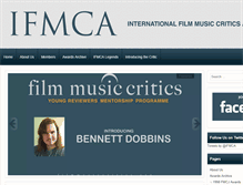 Tablet Screenshot of filmmusiccritics.org